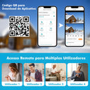 Mini Câmera Wi-Fi COIBEU 3MP Dupla Lente