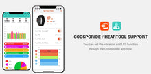 Monitor Cardíaco COOSPO HW9 Bluetooth 5.0 ANT+ – Braçadeira com Sensor de Frequência Cardíaca para Peloton, Zwift, Wahoo e Ciclismo