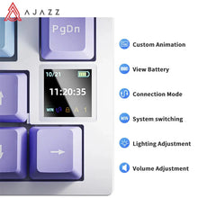 Teclado Mecânico Gamer AJAZZ AK820 / AK820 Pro 75%