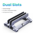 Suporte Vertical UGREEN em Alumínio Premium com 3 Slots para Notebook, MacBook, Tablet, iPad e Smartphone