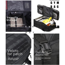 Bolsa Tática Esportiva Molle 25L/45L/80L – Bolsa de Viagem, Academia, Camping e Trekking