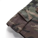 Bermuda Cargo Jeans Masculina Camuflada