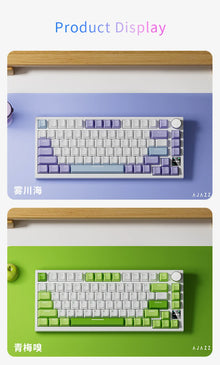 Teclado Mecânico Gamer AJAZZ AK820 / AK820 Pro 75%