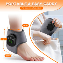 Massageador Térmico para Punho e Tornozelo sem Fio – 5 Níveis de Aquecimento e 3 Modos de Vibração