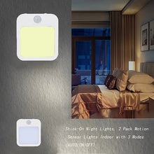 Luz Noturna LED com Sensor de Movimento – Luminária para Tomada EU/US com Acendimento Automático