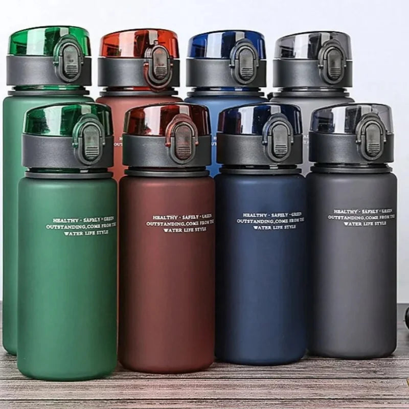 Garrafa Squeeze Esportiva BPA Free Antivazamento 400ml/560ml – Ideal para Academia, Trilhas e Uso Diário
