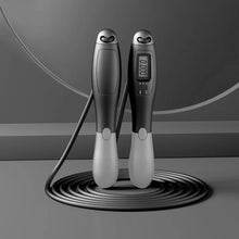 Corda de Pular Digital com Contador LCD 2 em 1 – Com ou Sem Fio, Ajustável para Fitness e Cardio