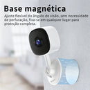 Mini Câmera Wi-Fi 2MP com Base Magnética
