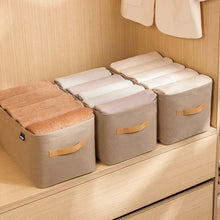 Organizador de Gaveta para Roupas – Caixa Dobrável para Calças, Jeans, Blusas e Suéteres