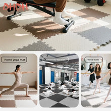 Piso Emborrachado Modular para Academia – Tapete Antiderrapante para Home Gym, Musculação, Yoga e Fitness