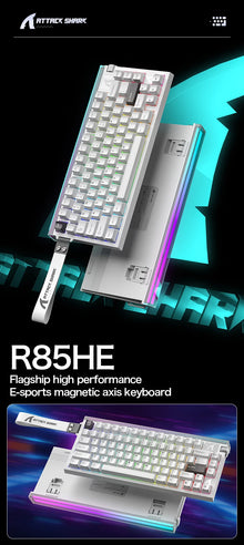 Teclado Gamer Magnético Attack Shark R85 HE