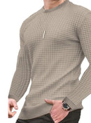 Moletom Masculino Jacquard Xadrez