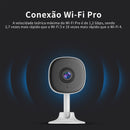 Mini Câmera Wi-Fi 2MP com Base Magnética