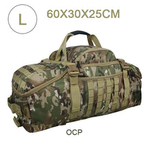 Bolsa Tática Esportiva Molle 25L/45L/80L – Bolsa de Viagem, Academia, Camping e Trekking
