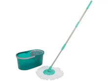 Mop Giratório Noviça Original com Balde 7L – Esfregão Rotativo para Limpeza de Pisos