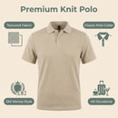 Camisa Polo Masculina Jacquard Slim Casual