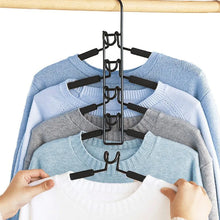 Cabide Organizador Metálico Multicamadas para Roupas – Antiderrapante, Reforçado e Economiza Espaço