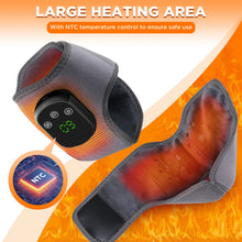 Massageador Térmico para Punho e Tornozelo sem Fio – 5 Níveis de Aquecimento e 3 Modos de Vibração