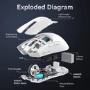 Attack Shark X11  Mouse Three Mode 2.4G PAW3311