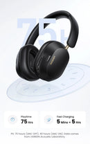 UGREEN Max5c Bluetooth 5.4 | Fone de Ouvido Sem Fio com ANC, LDAC e Bateria de Até 75 Horas