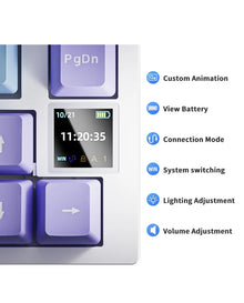 Teclado Mecânico Gamer AJAZZ AK820 / AK820 Pro 75%