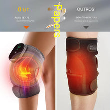 Massageador Térmico para Joelho sem Fio – Aquecimento, Vibração e Alívio Muscular para Pernas e Articulações