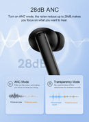 Fone Bluetooth QCY T13 ANC com Cancelamento de Ruído