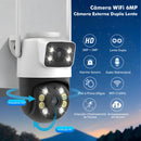 Mini Câmera Wi-Fi COIBEU 3MP Dupla Lente