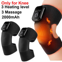 Massageador Térmico para Joelho sem Fio – Aquecimento, Vibração e Alívio Muscular para Pernas e Articulações