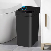 Lixeira Automática 12L com Sensor de Movimento – Tampa Inteligente para Banheiro, Cozinha, Quarto e Escritório