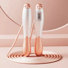 Corda de Pular Digital com Contador LCD 2 em 1 – Com ou Sem Fio, Ajustável para Fitness e Cardio
