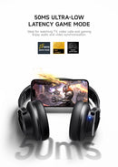 Fone Bluetooth Picun B8 Pro | 120 Horas de Bateria | Bluetooth 5.3 | Over-Ear Hi-Fi