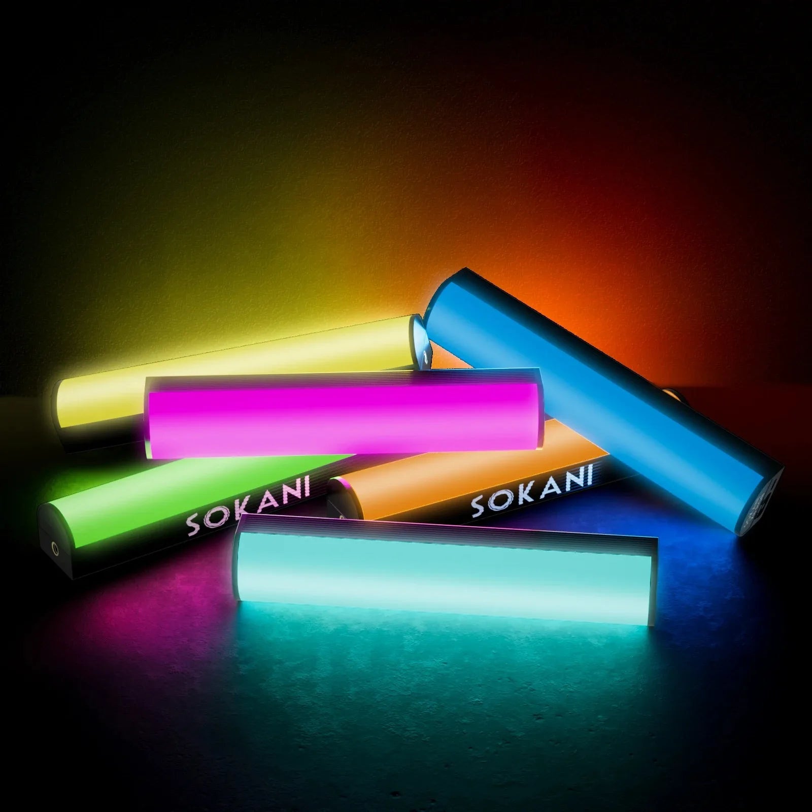 Bastão de Luz LED RGB SOKANI X8 – Iluminador Profissional para Foto, Vídeo, Streaming e Estúdio