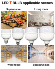 Lâmpada LED E27 Super Brilhante 50W 5000lm – Iluminação Residencial e Comercial Bivolt