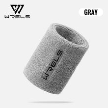 Munhequeira Esportiva Atoalhada WRELS – Absorvente de Suor para Academia, Tênis, Basquete e Corrida