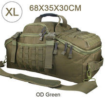 Bolsa Tática Esportiva Molle 25L/45L/80L – Bolsa de Viagem, Academia, Camping e Trekking