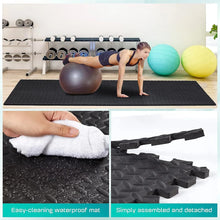 Piso Emborrachado Modular para Academia – Tapete Antiderrapante para Home Gym, Musculação, Yoga e Fitness