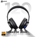 Fone Bluetooth Picun B8 Pro | 120 Horas de Bateria | Bluetooth 5.3 | Over-Ear Hi-Fi