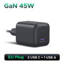 UGREEN Carregador GaN Fast Charger USB-C 45W com PD 3.0 e QC 3.0