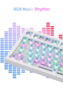 Teclado Mecânico Gamer AJAZZ AK820 / AK820 Pro 75%