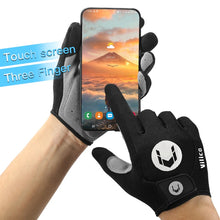Luvas de Ciclismo MTB Dedo Longo Touchscreen – Antiderrapantes para Bike, Academia e Esportes
