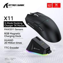 Attack Shark X11  Mouse Three Mode 2.4G PAW3311