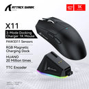 Attack Shark X11  Mouse Three Mode 2.4G PAW3311