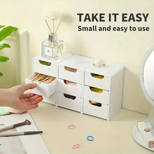 Organizador de Maquiagem 3 Andares com Gavetas – Porta Cosméticos, Joias e Acessórios Multifuncional
