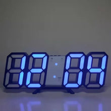 Relógio Digital LED de Mesa e Parede – Despertador com Calendário para Quarto e Sala
