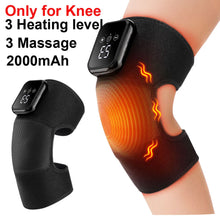 Massageador Térmico para Joelho sem Fio – Aquecimento, Vibração e Alívio Muscular para Pernas e Articulações
