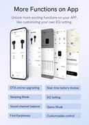 Fone Bluetooth QCY T13 ANC com Cancelamento de Ruído