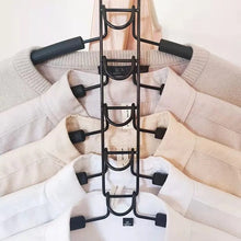 Cabide Organizador Metálico Multicamadas para Roupas – Antiderrapante, Reforçado e Economiza Espaço