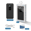 Power Bank Coibeu 10000mAh 23W – Carregador Portátil com Display Digital e Cabos Integrados