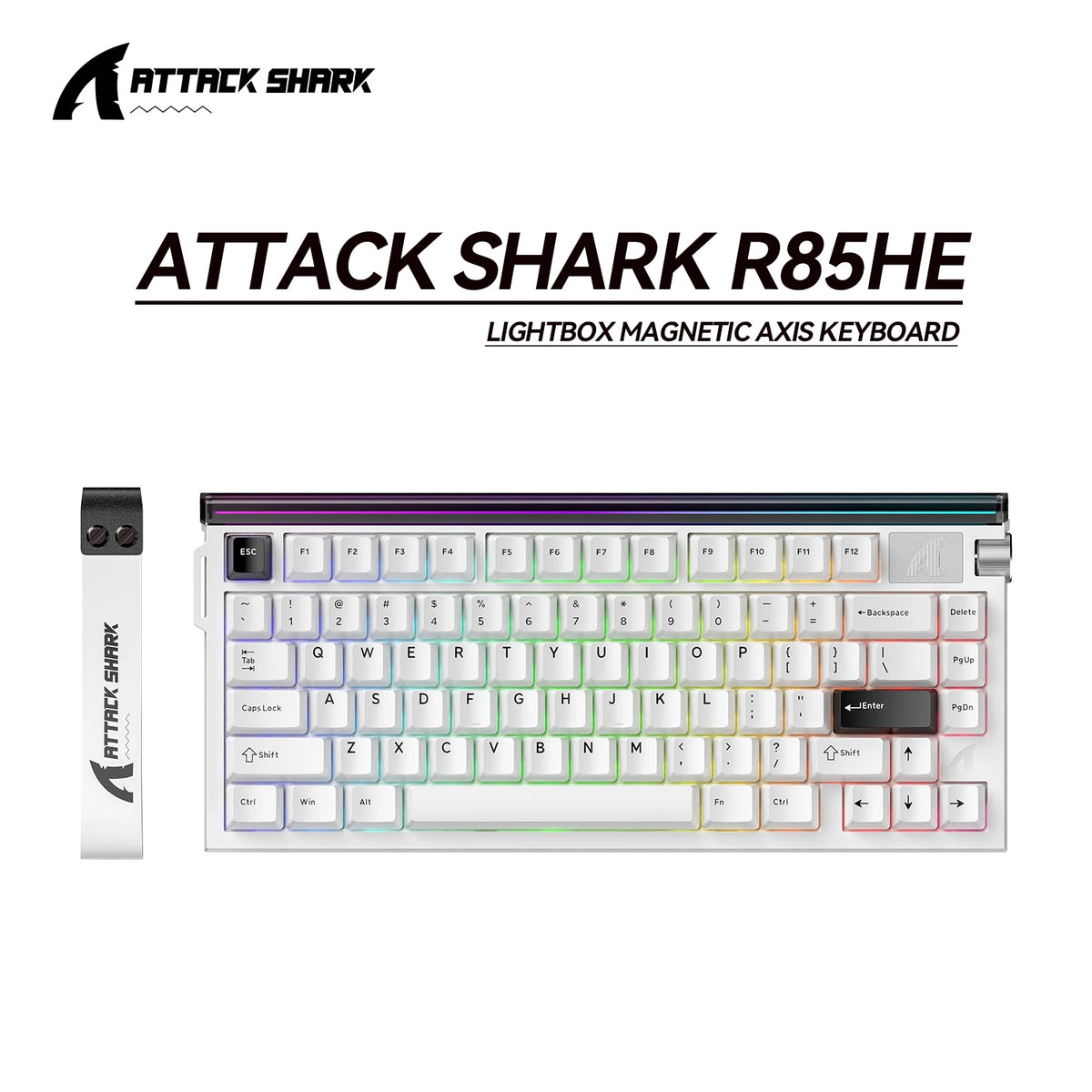 Teclado Gamer Magnético Attack Shark R85 HE